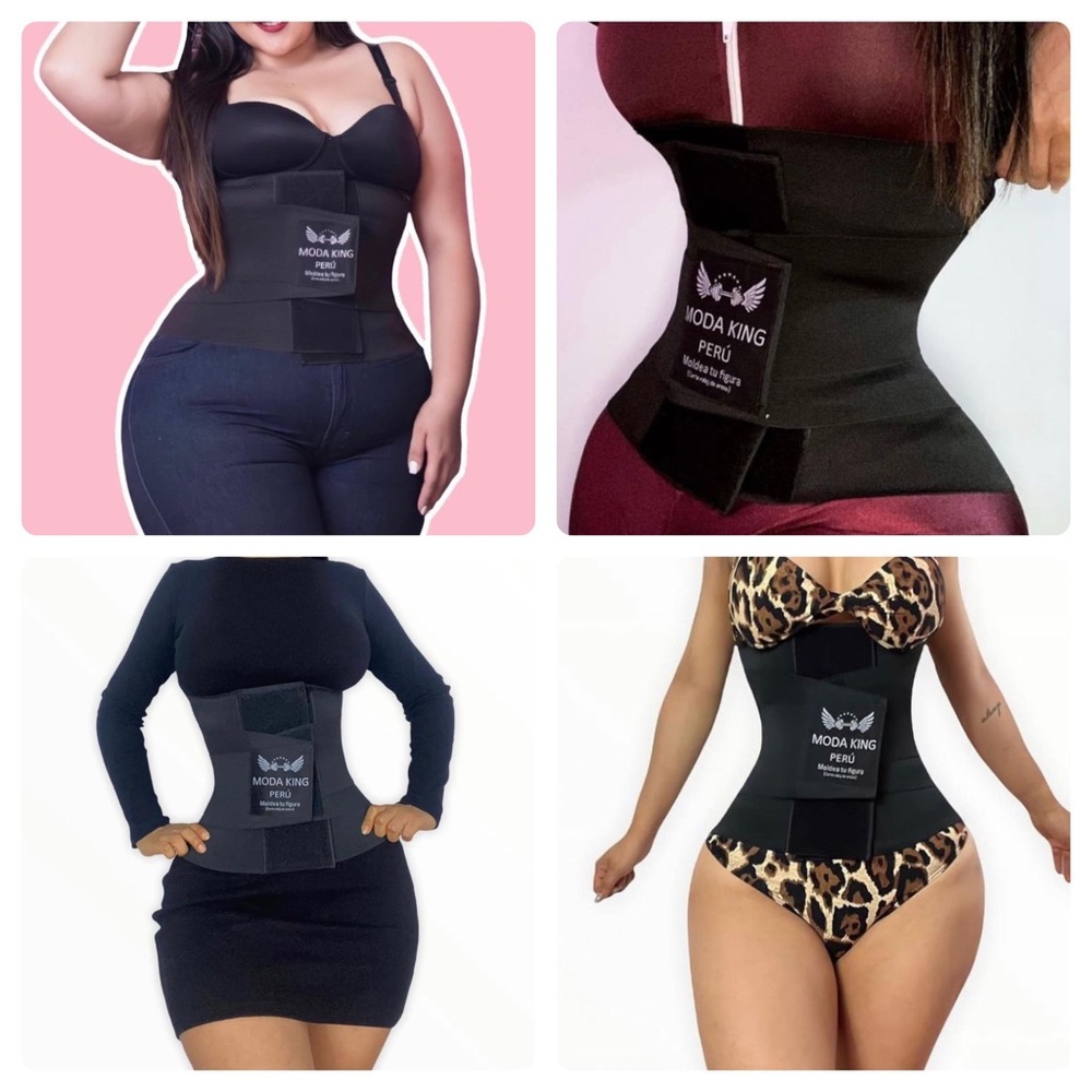 FAJAS MODA KING Fajas Modeladoras de Cintura ⏳Women Body Shaper Waist Shapewear